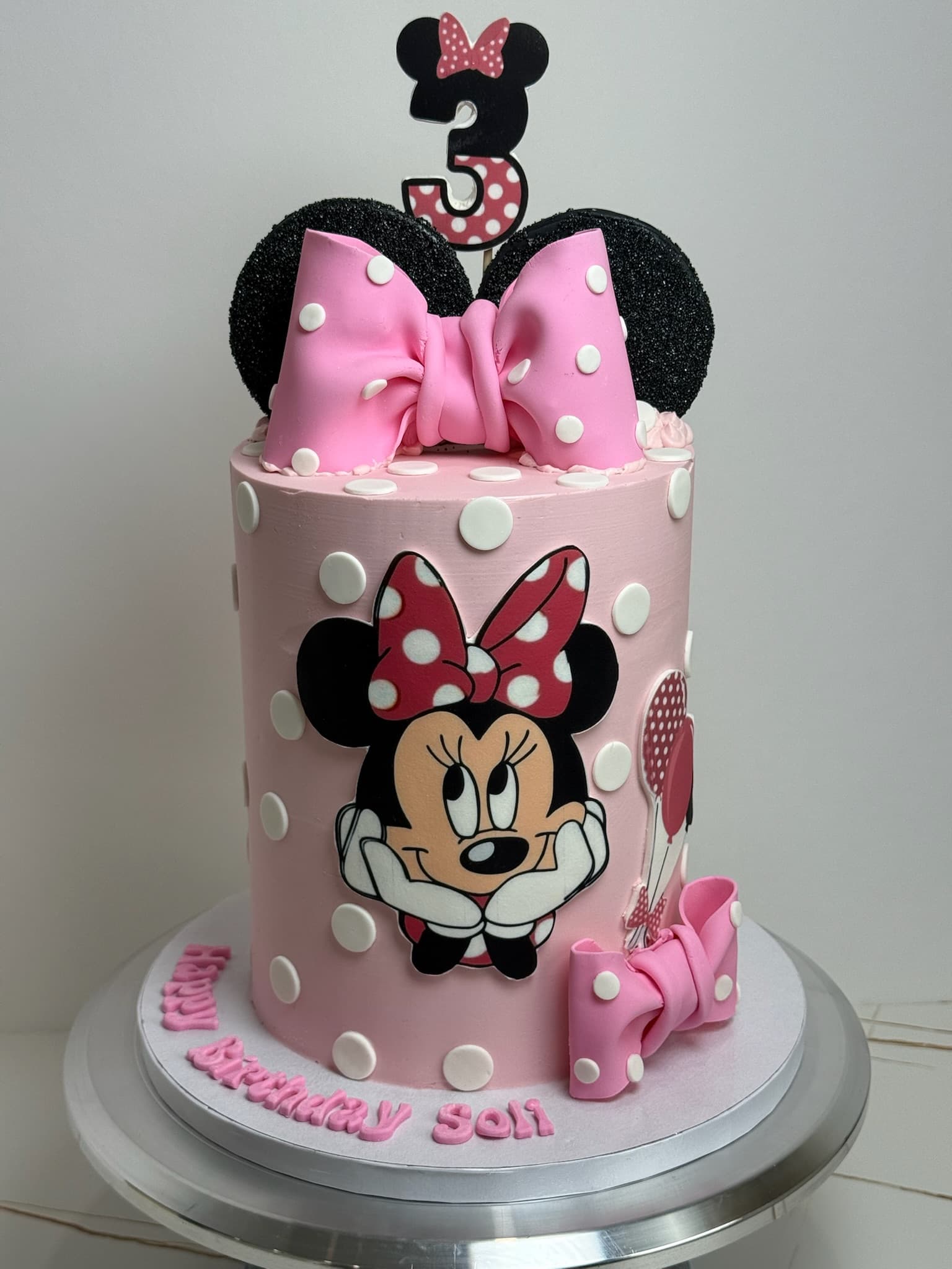 Minnie Mouse birthday cake